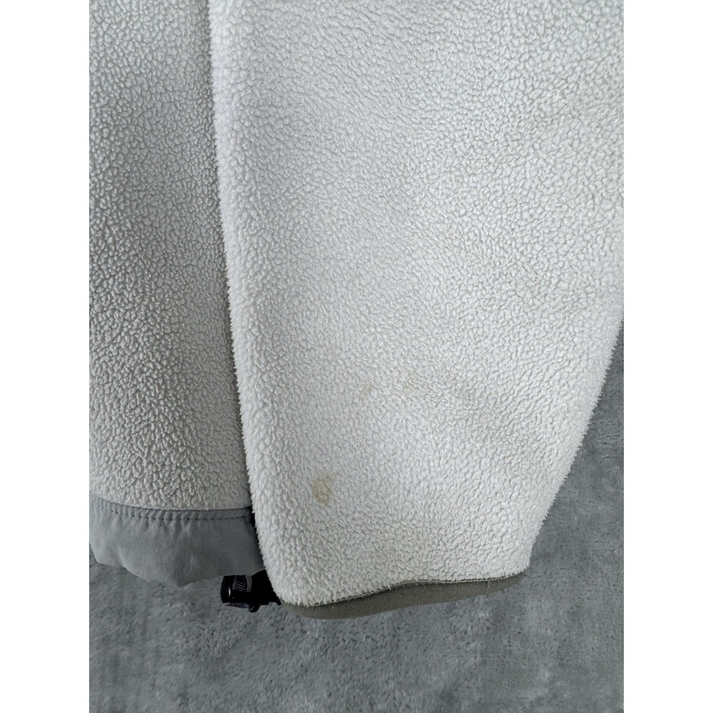 North Face Jacket Grey Denali Fleece Full Zip‎ Womens Small Tech Pocket Hiking - Picture 7 of 16